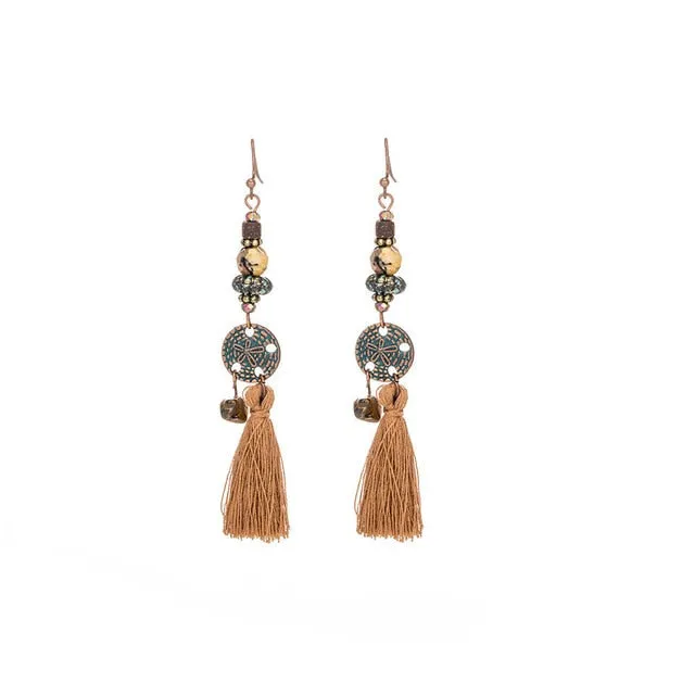 Tassel Ethnic Boho Earrings- Multiple styles