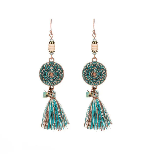 Tassel Ethnic Boho Earrings- Multiple styles