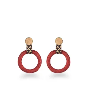 Terracotta Maguey Hoops
