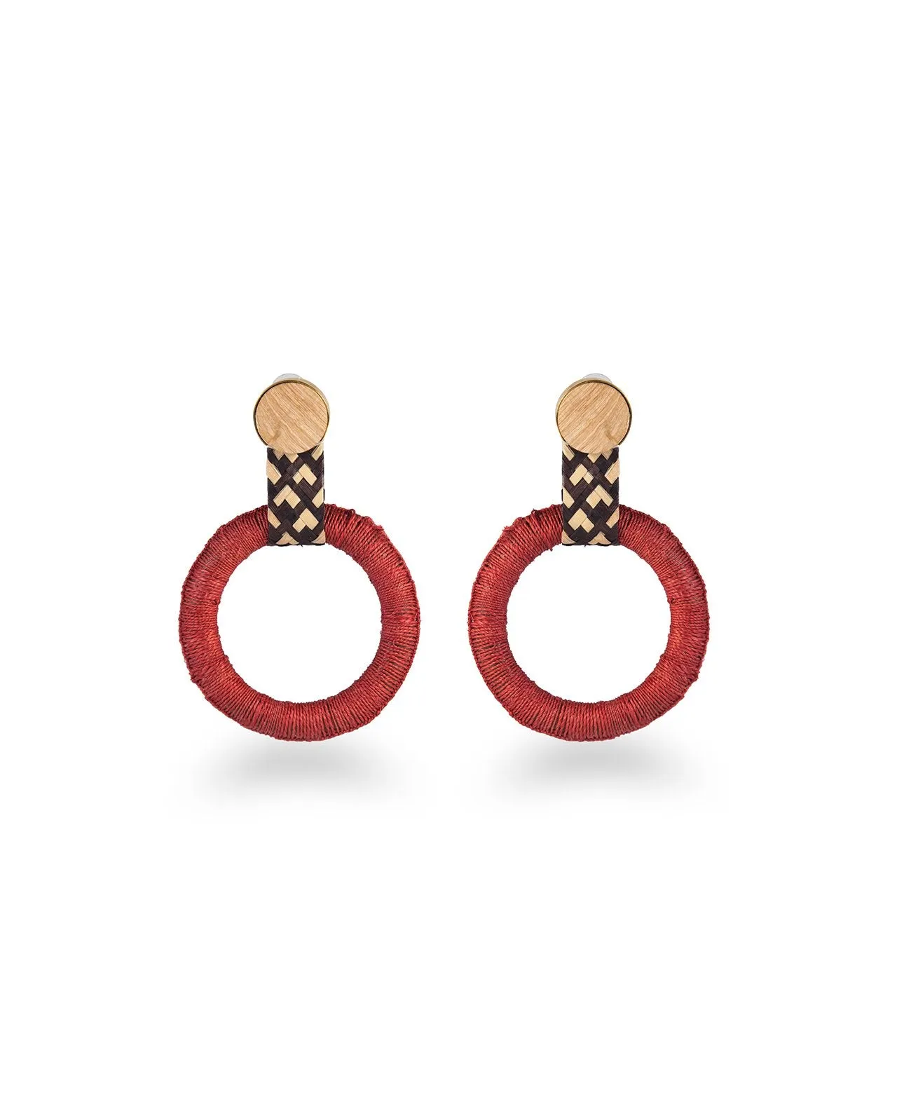 Terracotta Maguey Hoops
