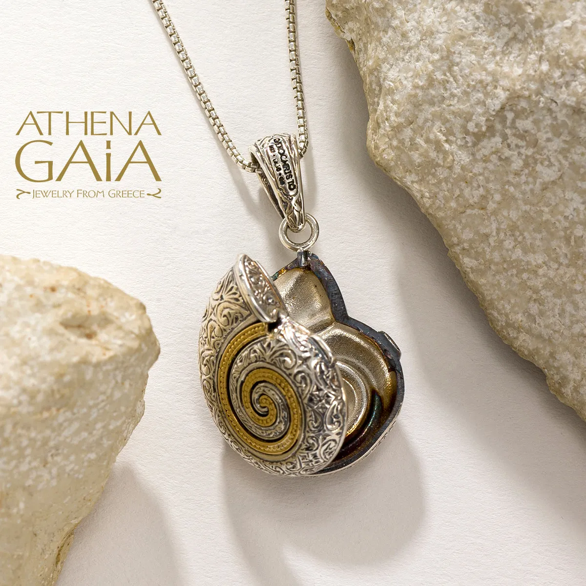 Thalassa Sea Snail Locket