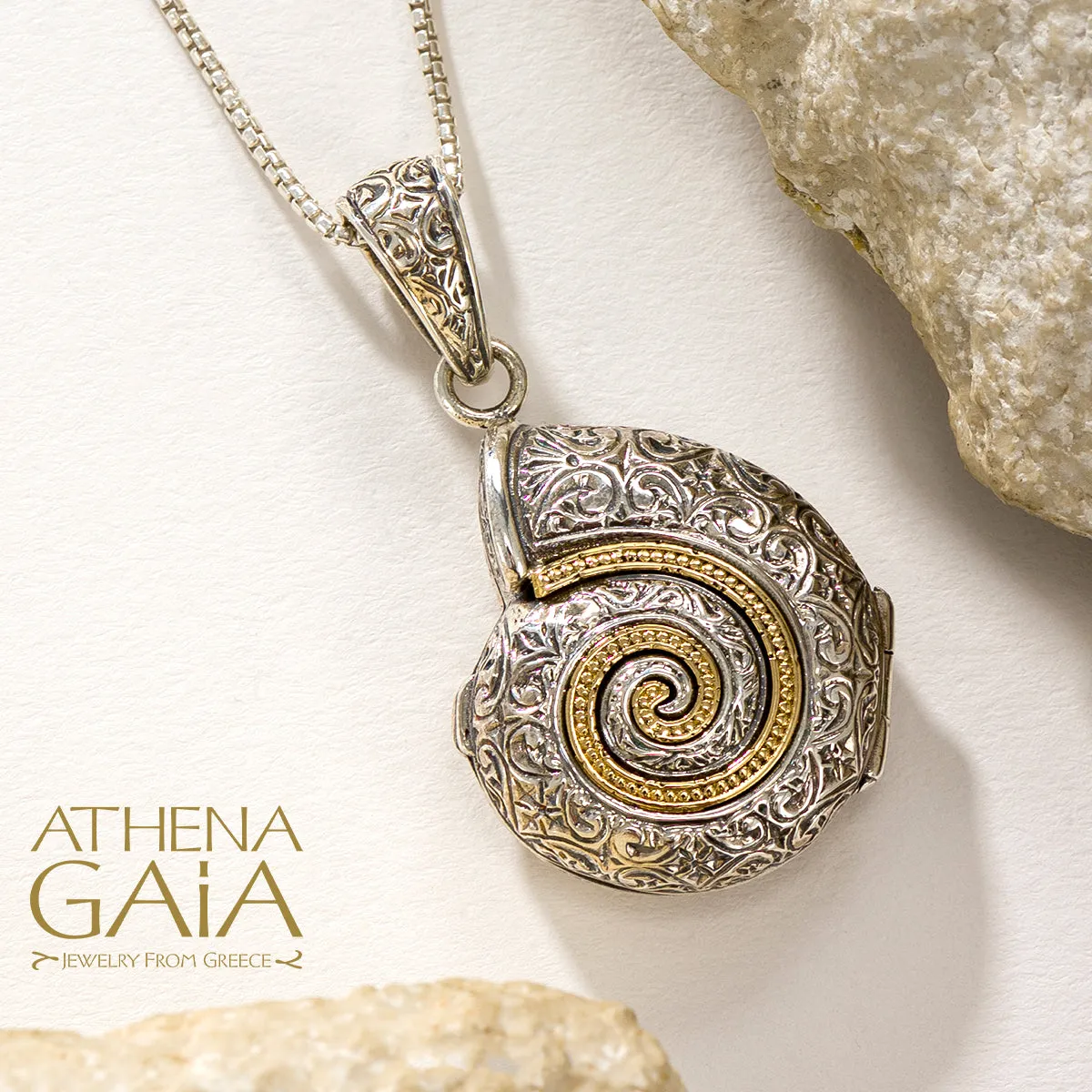 Thalassa Sea Snail Locket