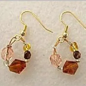 The Lillystone Collection Classic Beaded Loops Earrings (special order - sold out)