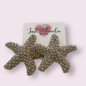 The Pearl Starfish Earrings