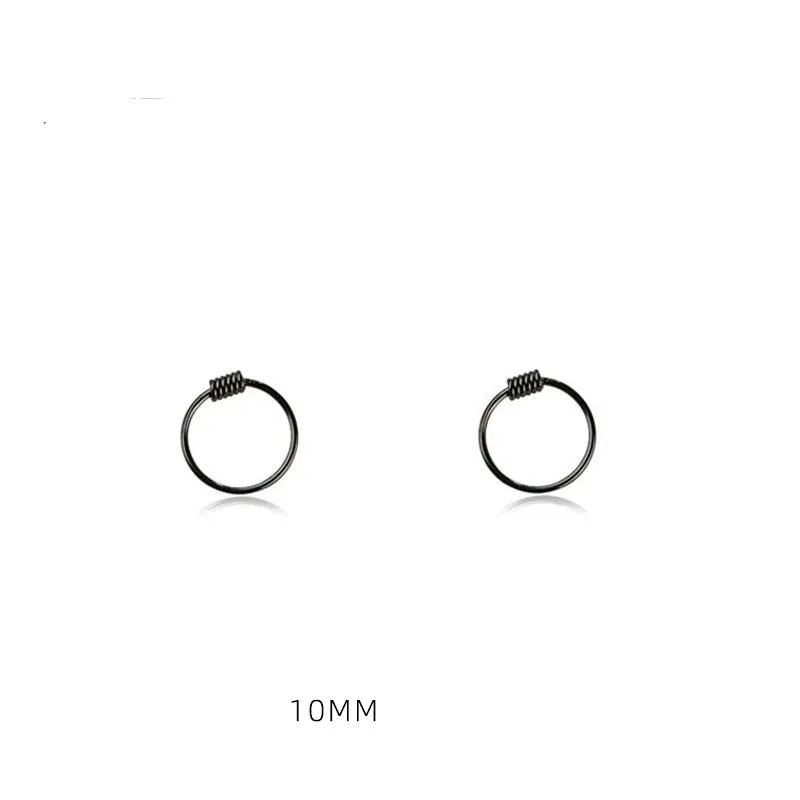 Thin Hoop Earrings - SH007