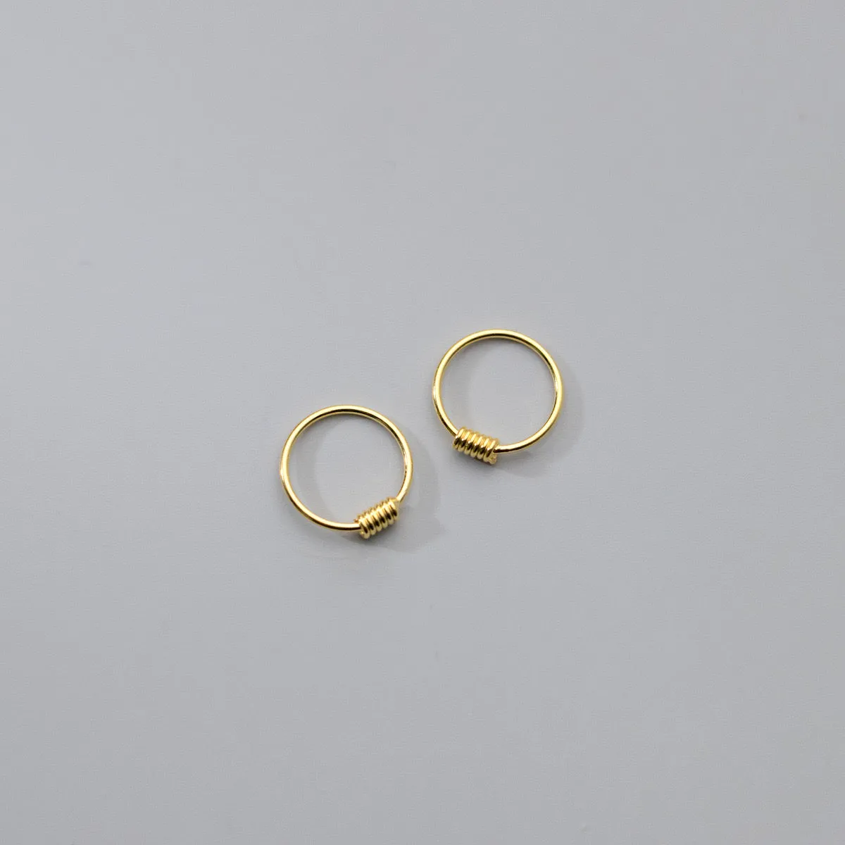 Thin Hoop Earrings - SH007
