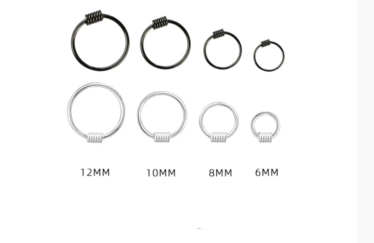 Thin Hoop Earrings - SH007