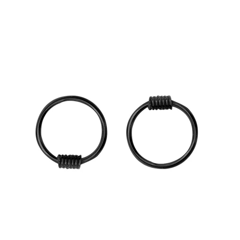 Thin Hoop Earrings - SH007