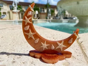 Titan Crescent Jewelry Holder