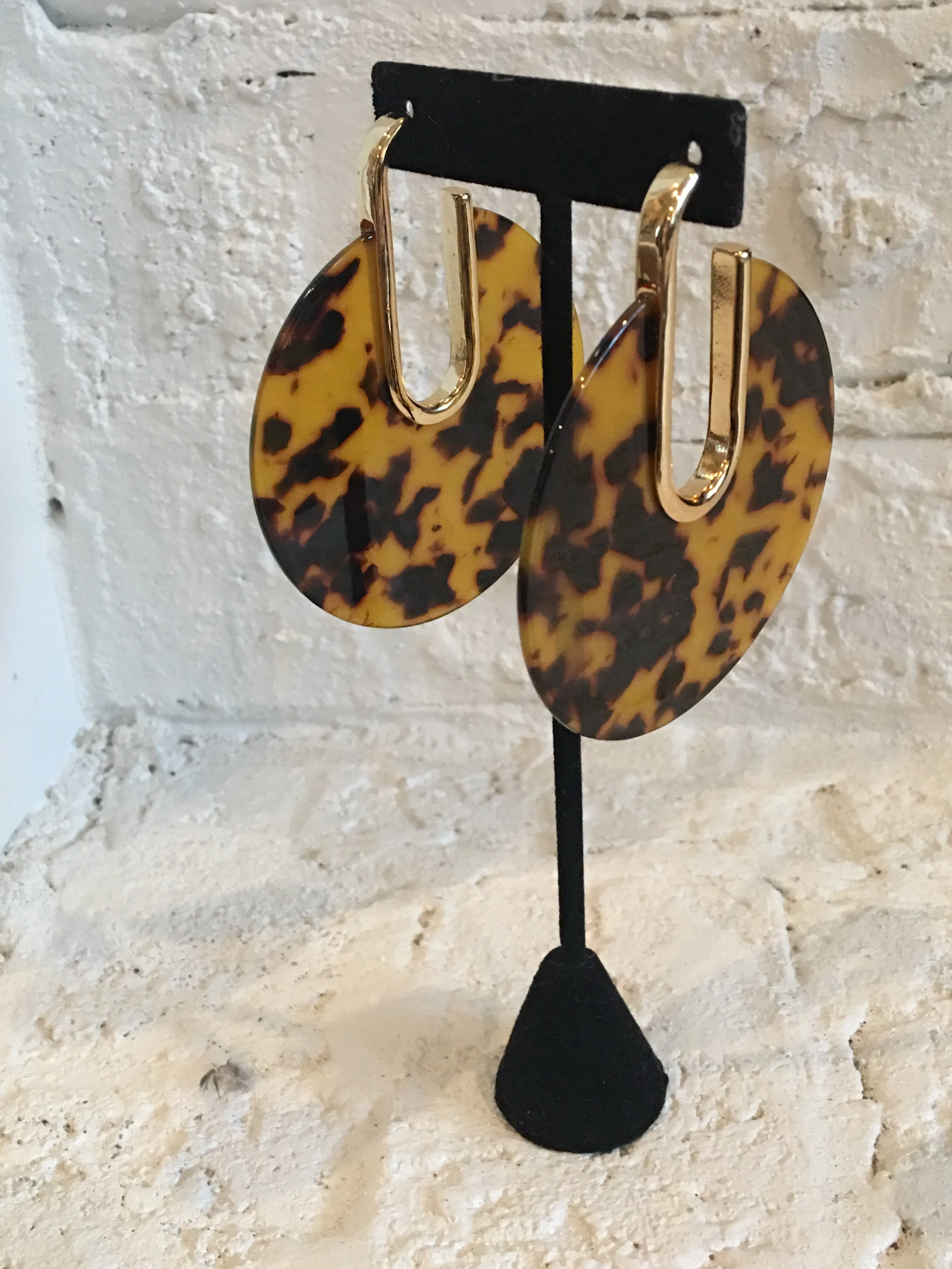 Tortoise Shell Earrings