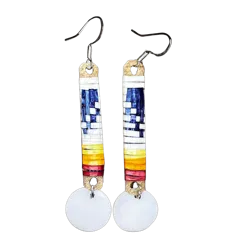 TRC Quill & Abalone Earrings