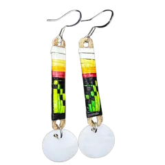 TRC Quill & Abalone Earrings