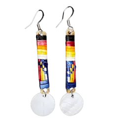 TRC Quill & Abalone Earrings