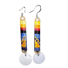 TRC Quill & Abalone Earrings