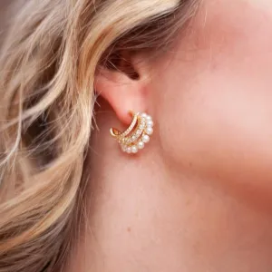 Triple Hoop Earring