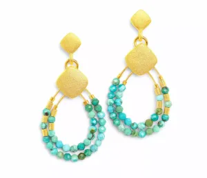 Turquoise Climini Earrings