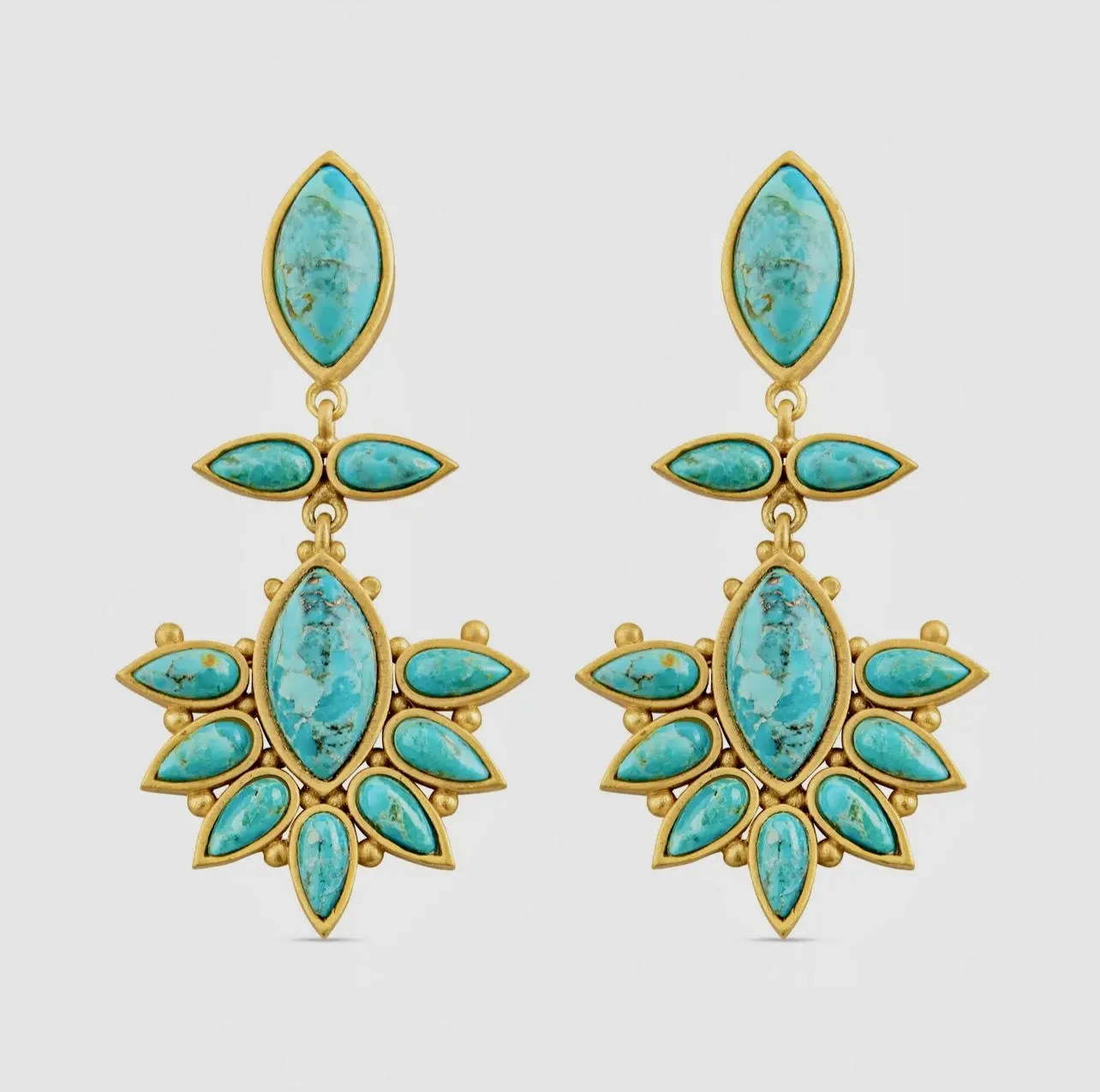 Turquoise Dreamcatcher Earrings