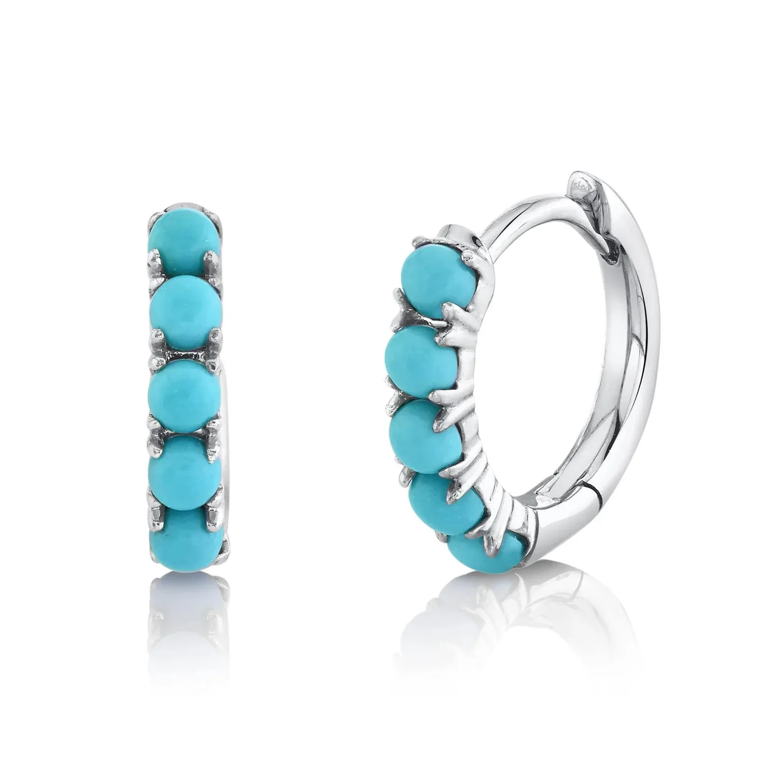 Turquoise Huggies