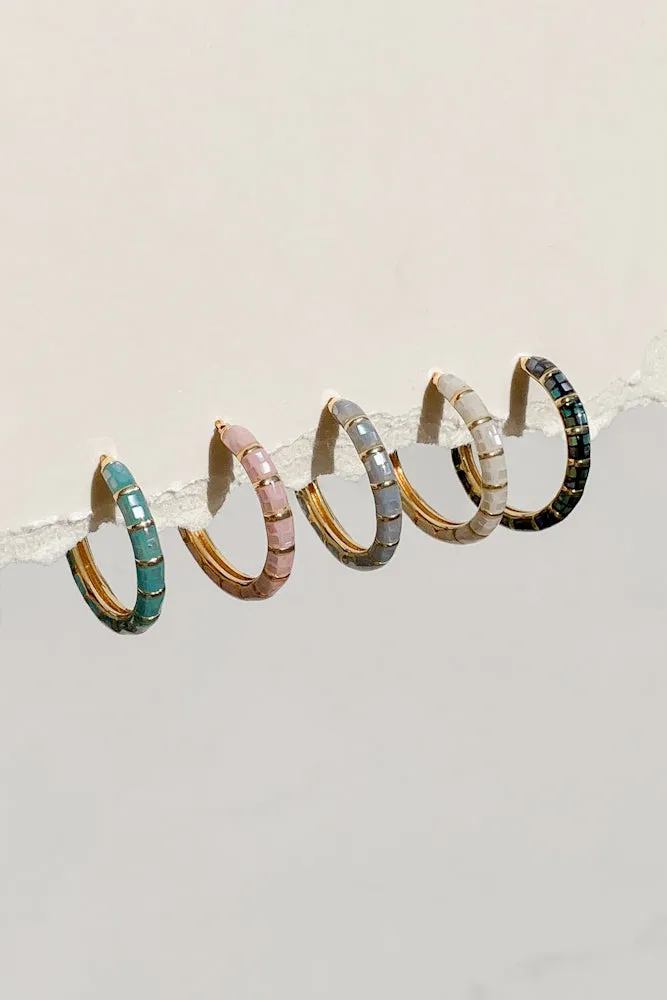 Tyrene Shell Hoops