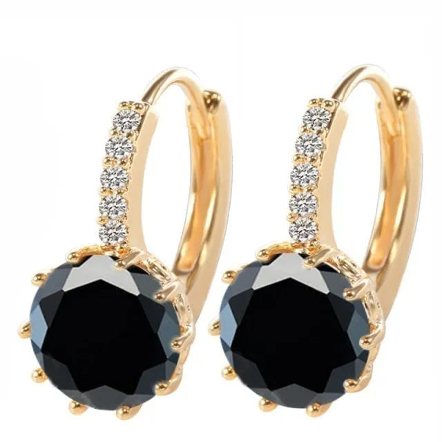 Vintage Crystal Earrings