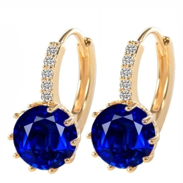Vintage Crystal Earrings