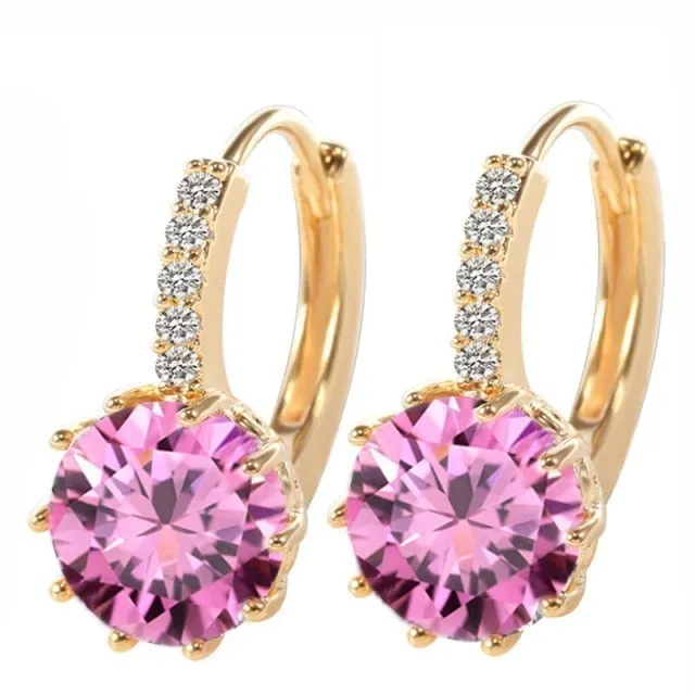 Vintage Crystal Earrings