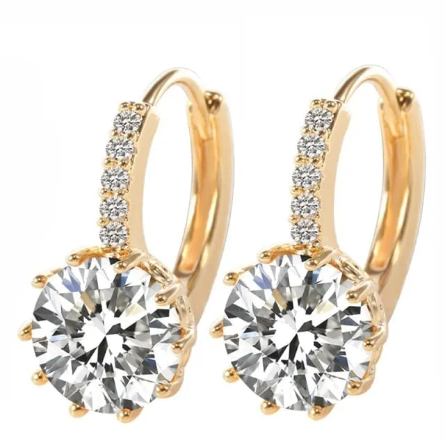 Vintage Crystal Earrings