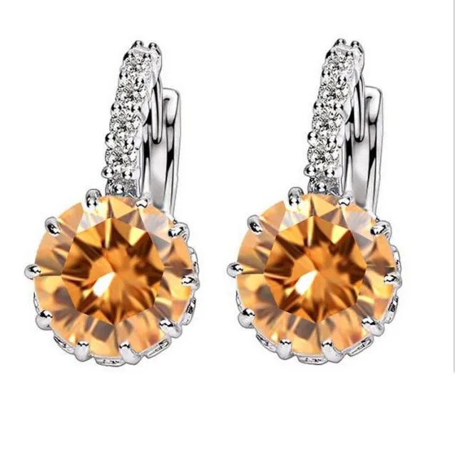 Vintage Crystal Earrings