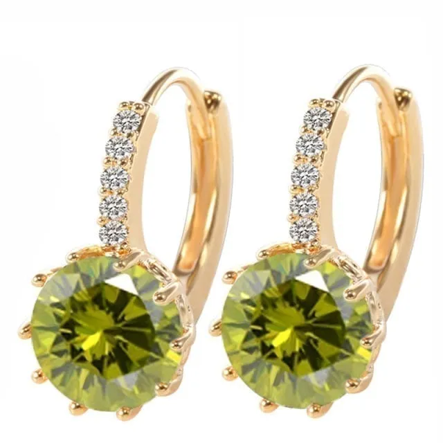 Vintage Crystal Earrings