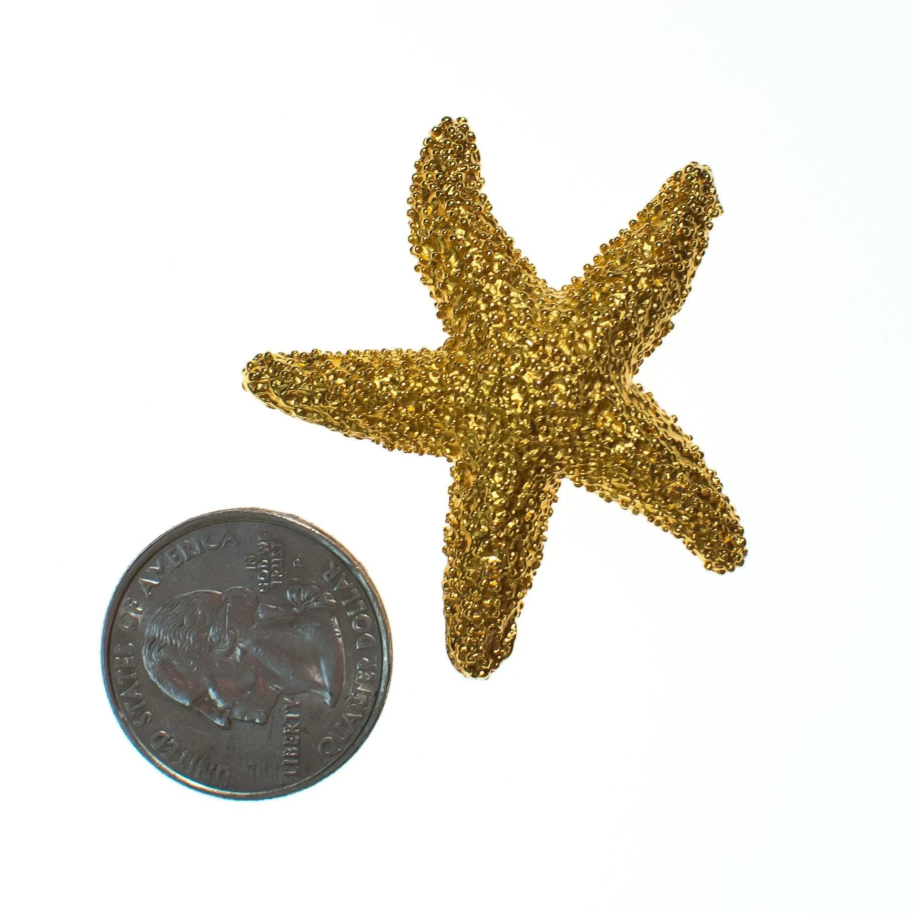 Vintage Starfish Brooch