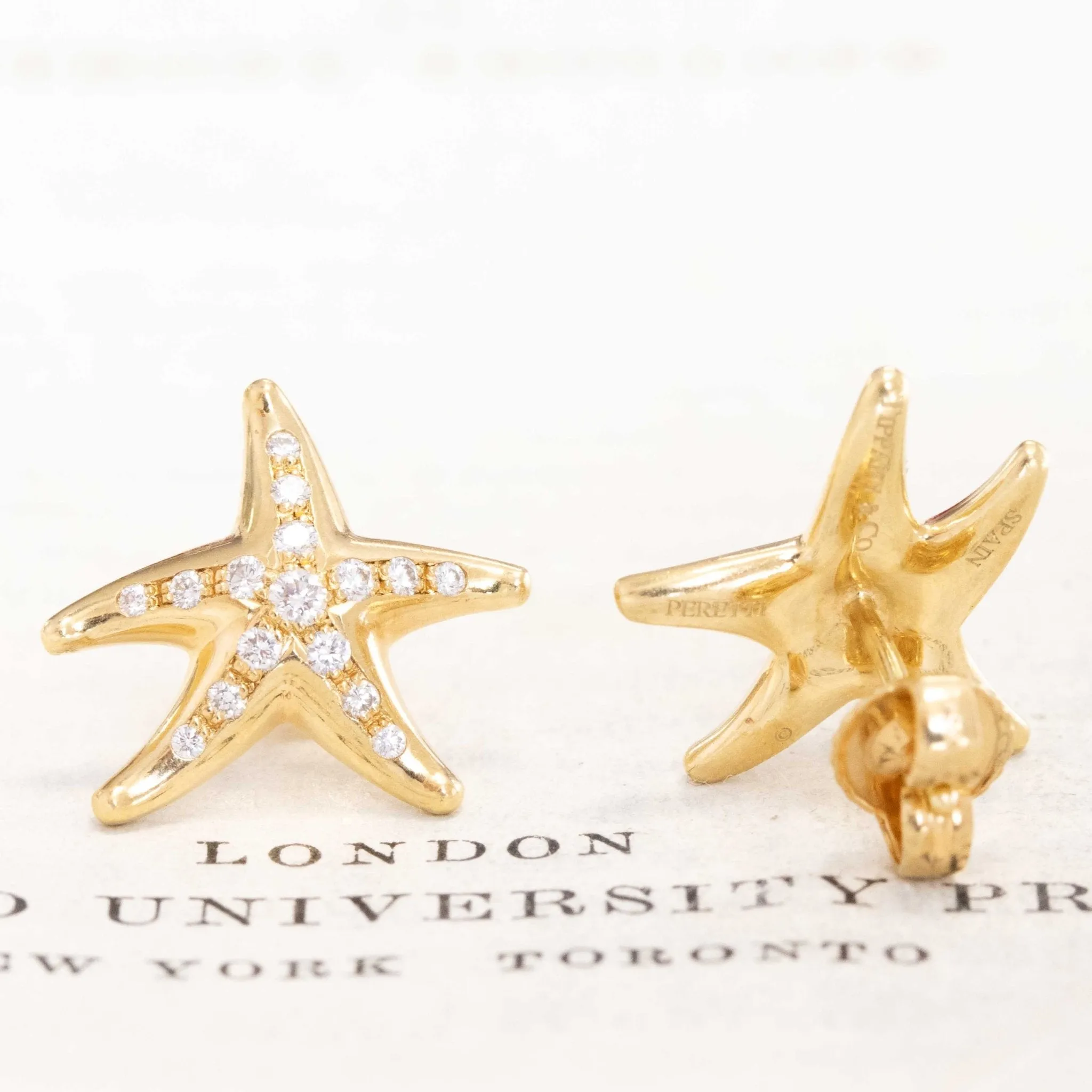 Vintage Starfish Earrings, by Elsa Peretti for Tiffany & Co.