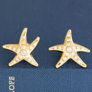 Vintage Starfish Earrings, by Elsa Peretti for Tiffany & Co.