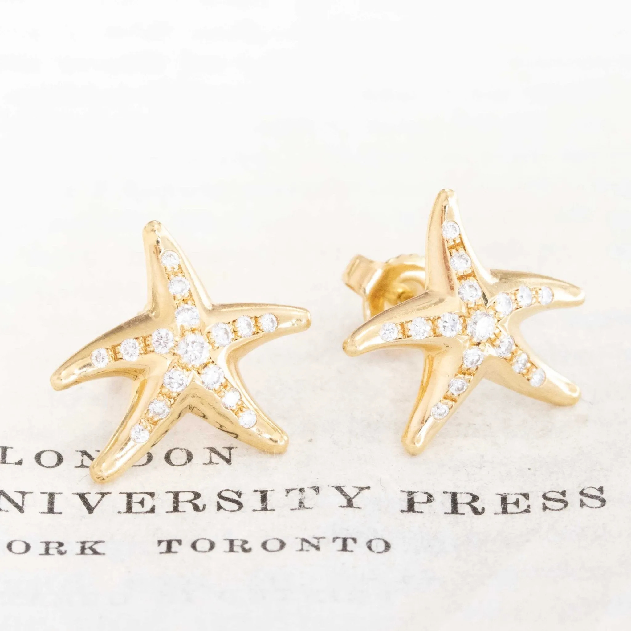 Vintage Starfish Earrings, by Elsa Peretti for Tiffany & Co.