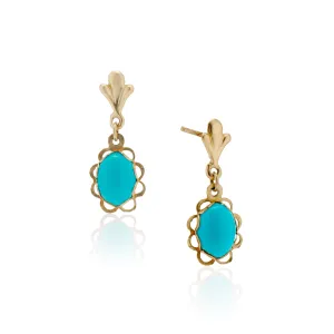 Vintage Turquoise Earrings