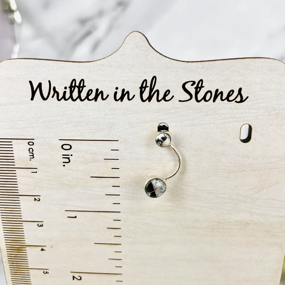 Whirlwind {white buffalo} earrings