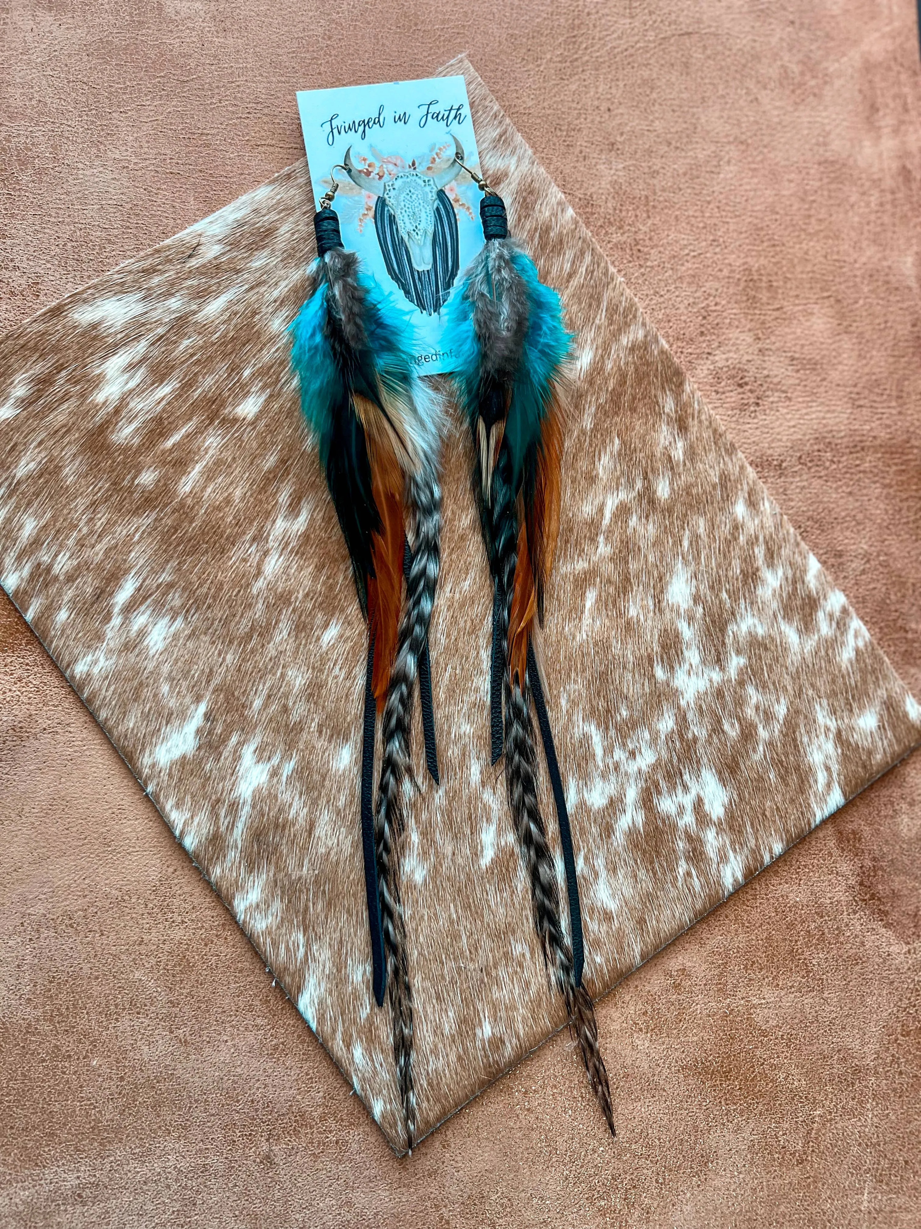Willow Creek Feather Earring