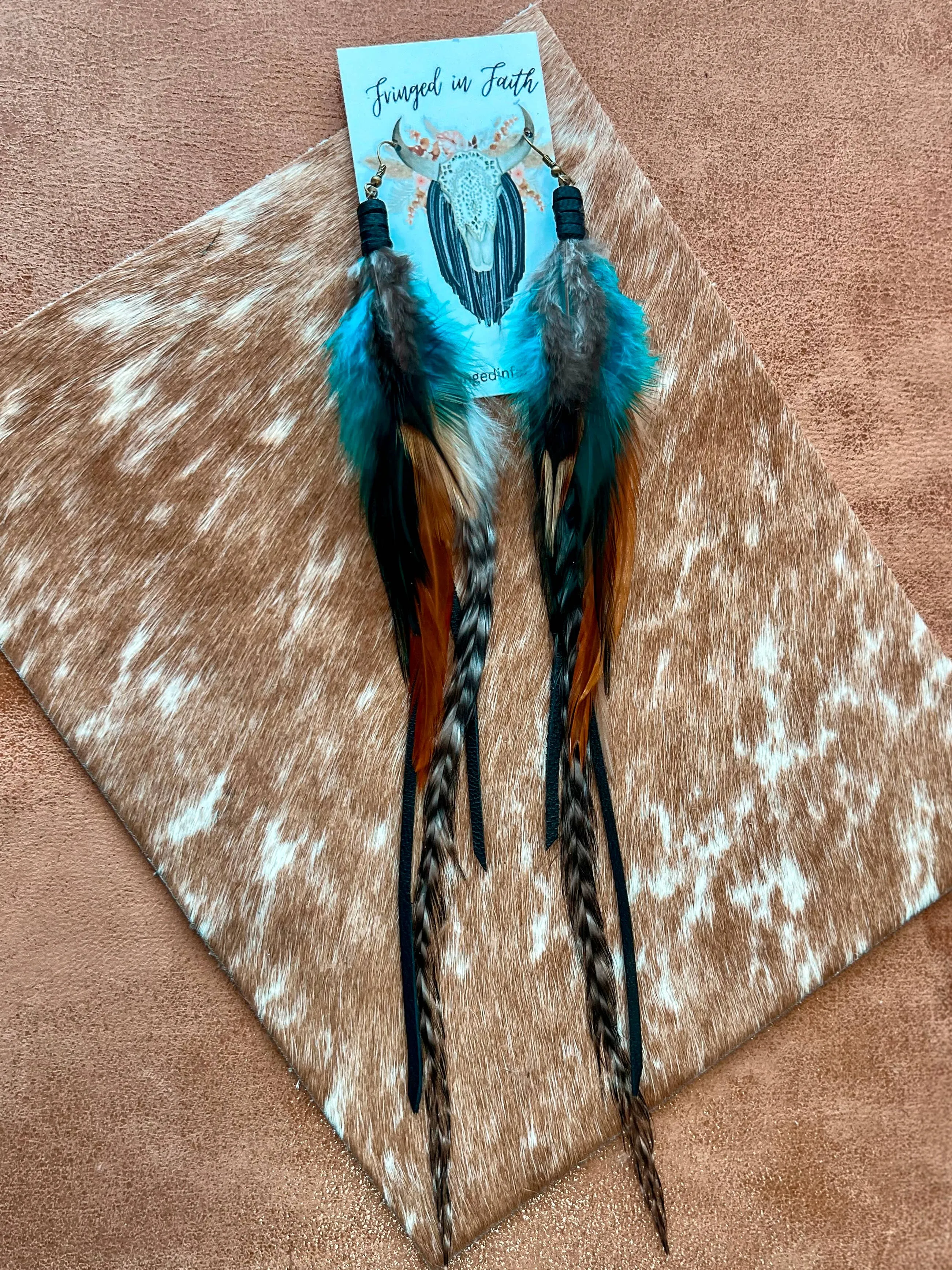 Willow Creek Feather Earring