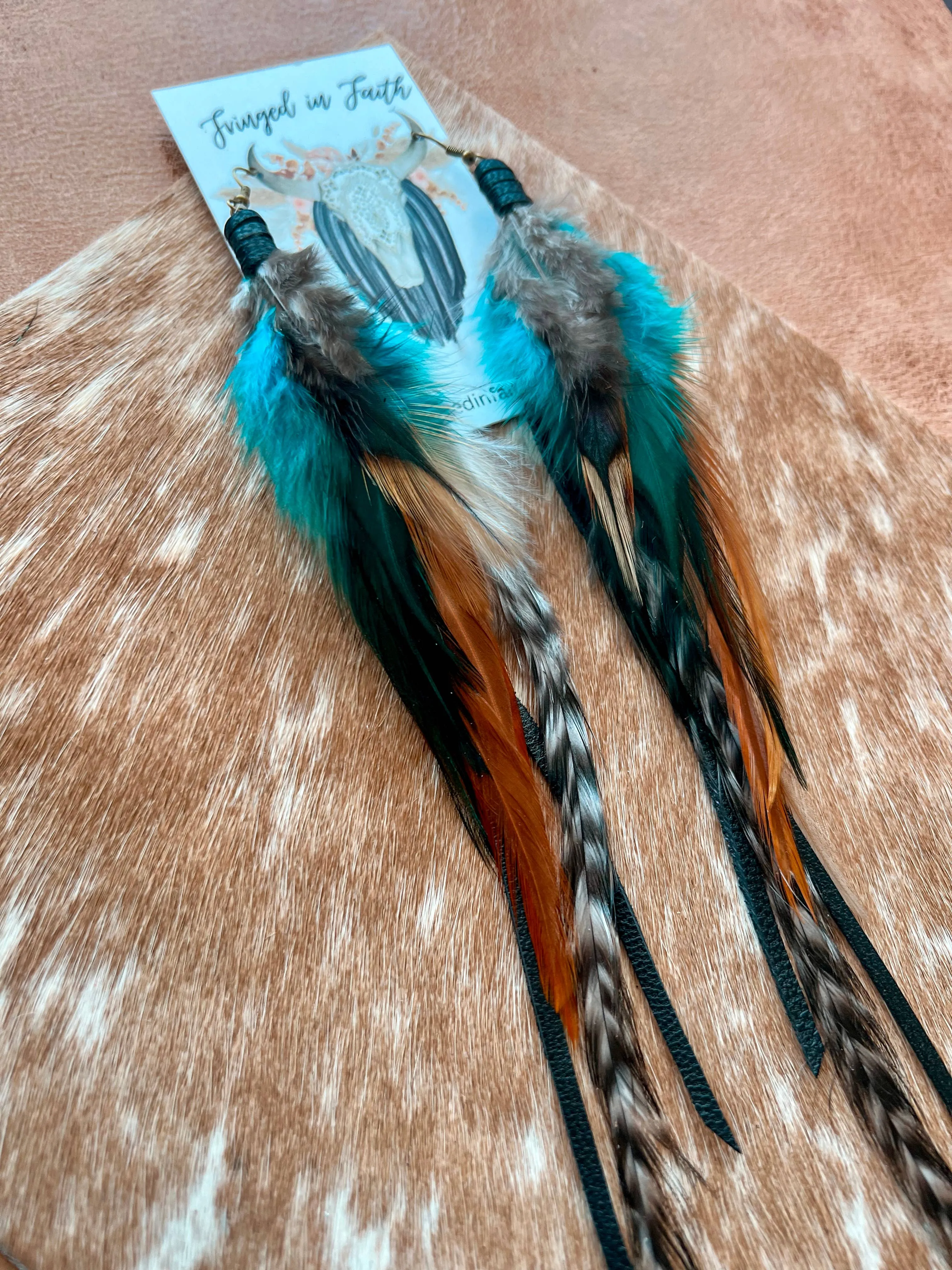Willow Creek Feather Earring