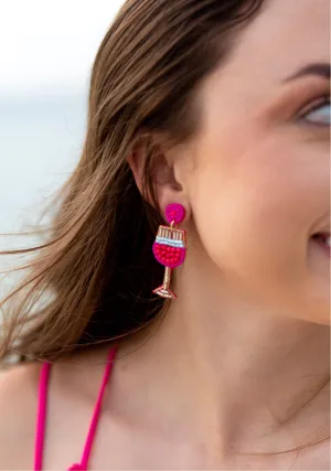 Wine Me Earrings