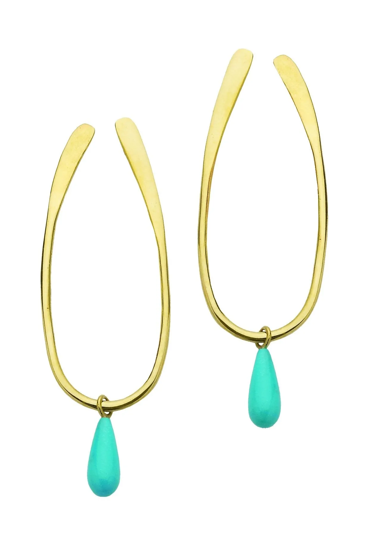 Wishbone with Drops Earrings