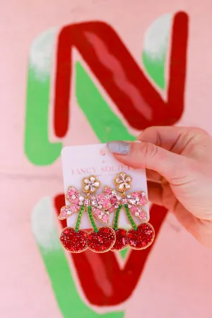With Cherry on Top Earrings