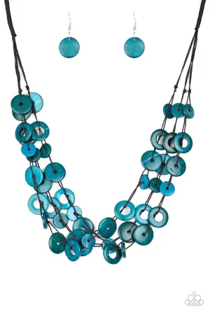 Wonderfully Walla Walla Blue Necklace Paparazzi