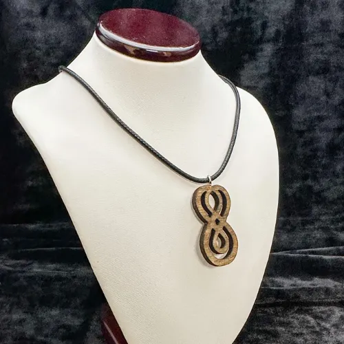 Wooden Infinity Necklace