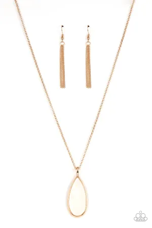 Yacht Ready Gold Necklace Paparazzi